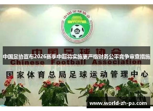 中国足协宣布2026赛季中超将实施更严格财务公平竞争审查措施 中国足协宣布2026赛季中超将实施更严格财务公平竞争审查措施